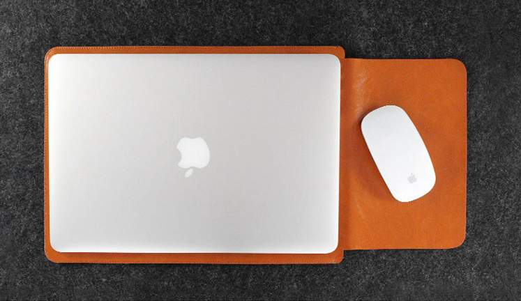 Cover Macbook Kulit (Sleeve Case)- Pelindung Macbook 